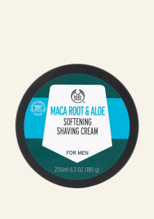 Maca Root & Aloe Softening Shaving Cream For Men 200 ml.