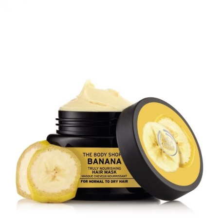 Banaani toitev juuksemask