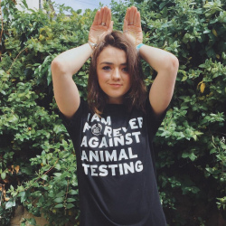 T-särk “I Am Forever Against Animal Testing”